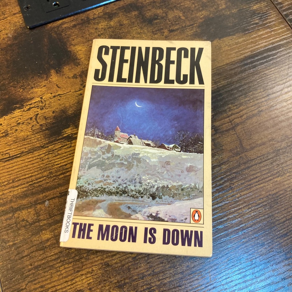 The Moon Is Down John Steinbeck Penguin Books Vintage Paperback 1986